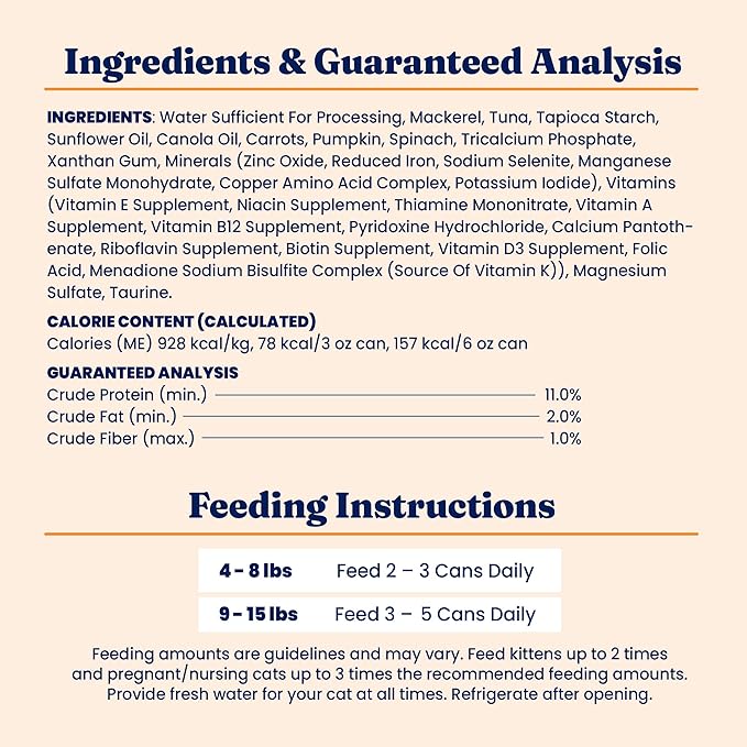 Solid Gold Five Oceans Holistic Grain Free Wet Cat Food, Mackeral & Tuna in Gravy, All Life Stages, 3oz Can, 24 Count (Packaging May Vary)
