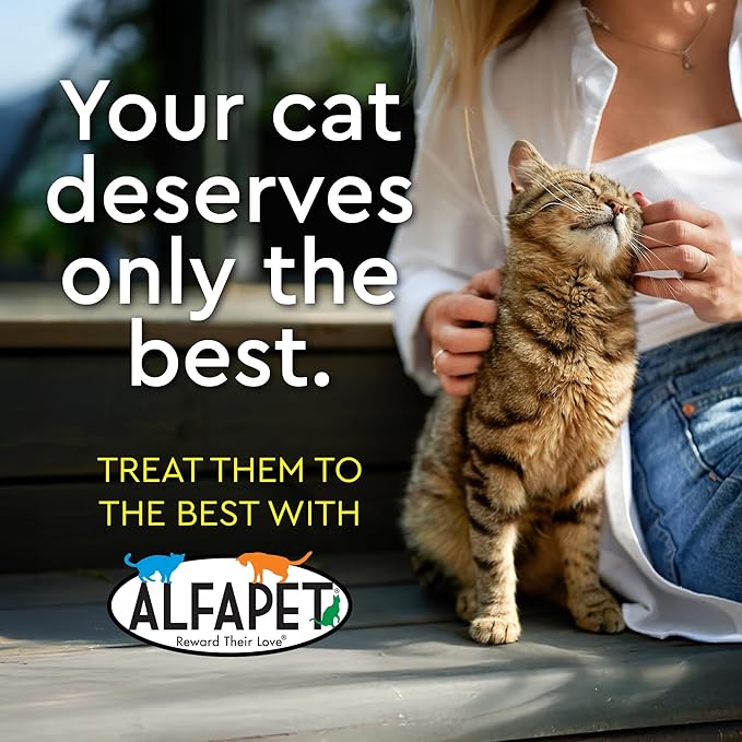 Alfapet Elastic Cat Litter Box Liners - Super Jumbo 13 Count - Tear-Resistant Cat Litter Bags, Waterproof Kitty Litter Liners - Fits Litterbox Pan Sizes X-Giant, Jumbo 42" x 20" x 2 MIL 30 lb Capacity
