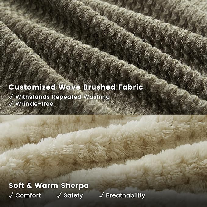 Miguel Cat Bed for Indoor Cats Washable Removable Cover - Small Pet Bed with Side Square Dog Bed Rectangle Soft Puppy Bed Bolster Cuddle Kitten Bed with Wall Slip-Resistant Bottom, Khaki 20 Inch