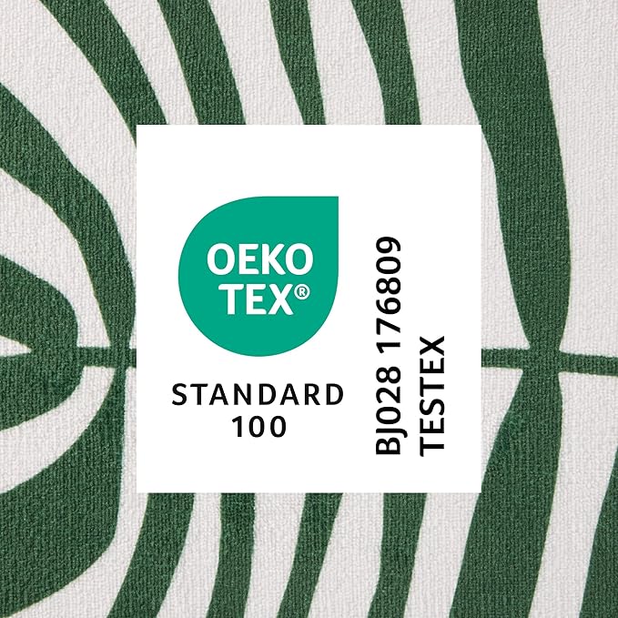 TOWN & COUNTRY LUXE CuddleTown Matisse Everwash® Pillow Pet Bed, Water Repellent Floor Pillow, Machine Washable Cover, Soft & Calming, Green, Medium 36"x28"x4"