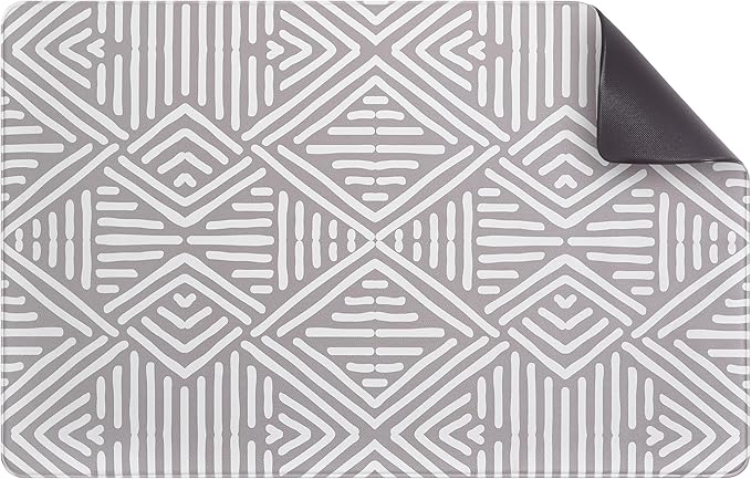 NALALAS Large Dog Mat for Food and Water, Cat Feeding Mat | Large Waterproof Dog Bowl Mat | Non-Slip Pet Food Mat for Floors | Pet Mats for Food and Water | Easy to Clean