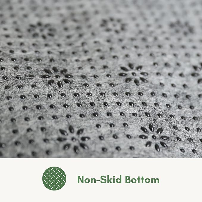 Self Warming Mat, 24''*20'' Non-Skid Thermal Pet Mat, Washable Outdoor Insulation for Cat House, Carrier Cat Bed, Gray