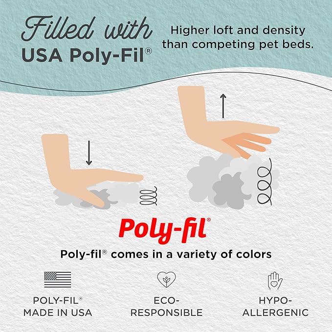 Best Friends by Sheri Original Calming Donut Dog and Cat Bed, Lux Faux Fur, Gray, XS (18in x 18in) - Anxiety Relief for Pets Up to 10 lbs