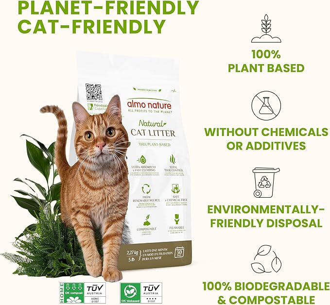 almo nature Cat Litter 2,27 Kg/5 lb (76)