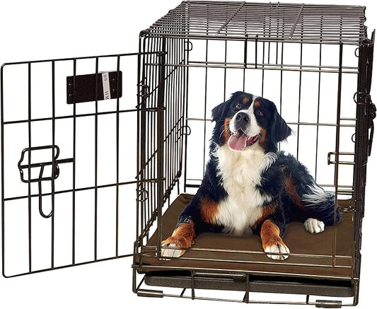 K&H Pet Products Self-Warming Crate Pad Mocha XX-Large 37 X 54 Inches