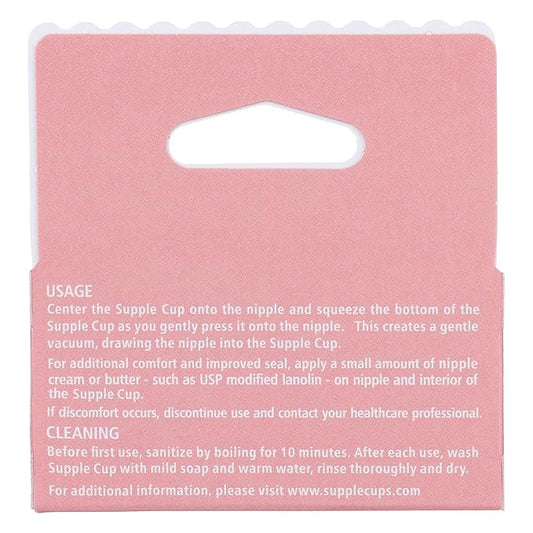 Supple Cups for Flat, Shy and Inverted Nipples (Size 1)